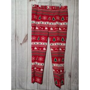 OppoSuits Christmas Mens Red Christmas Fair Isle Dress Pants Size US 50 Holiday
